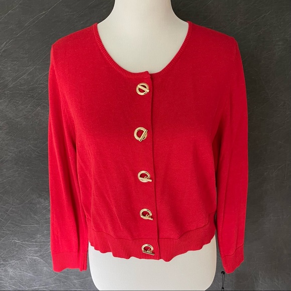 Calvin Klein Shrug Sweater - Picture 1 of 10